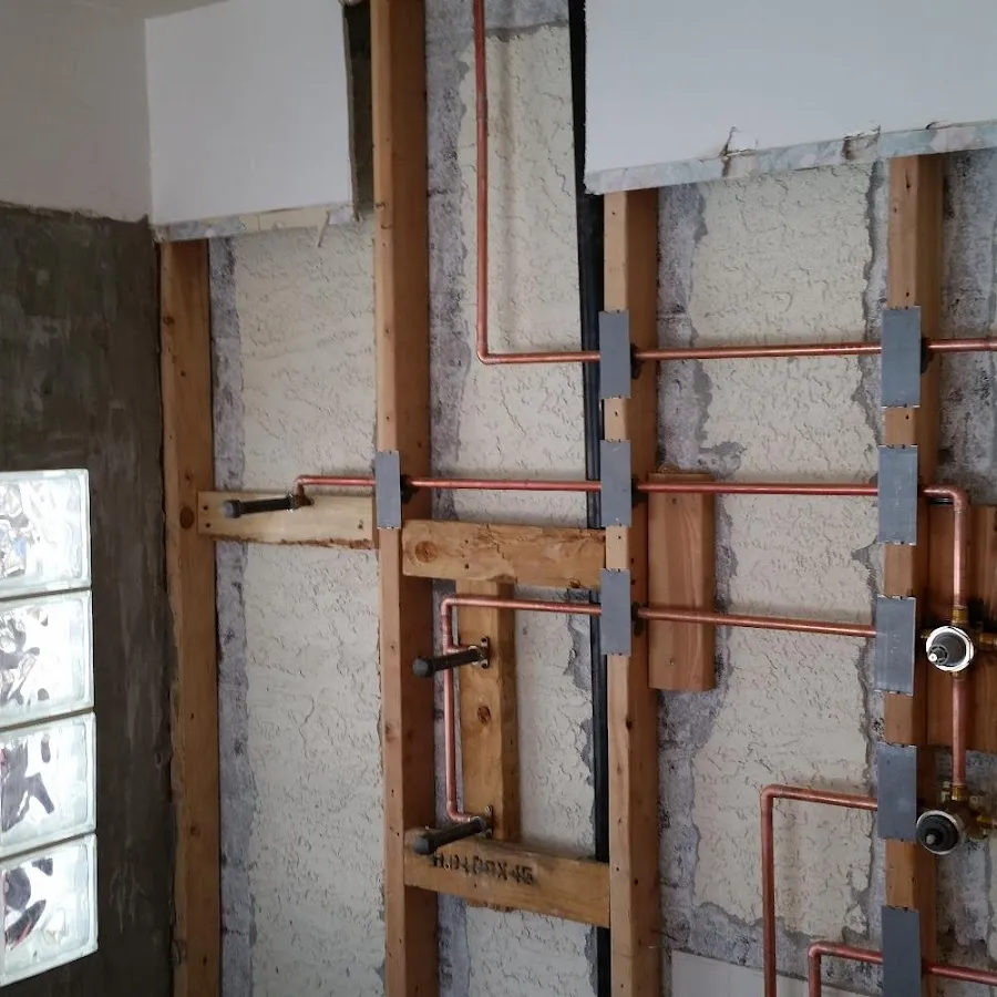 Copper pipe installation for Burst Pipe Repair in Fridley